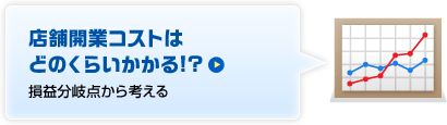 店舗開業コストはどのくらいかかる！？　損益分岐点から考える